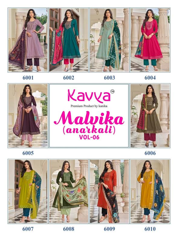 Kavya malvika vol 6 kurti wholesale manufacturer